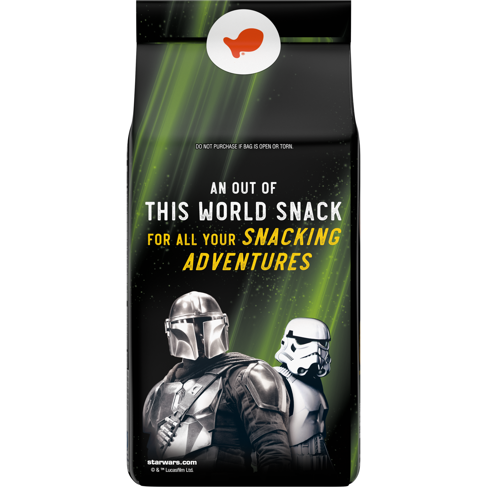 slide 3 of 5, Pepperidge Farm Goldfish Star Wars Mandalorian Cheddar Crackers, Snack Crackers, 6.6 oz bag, 6.6 oz