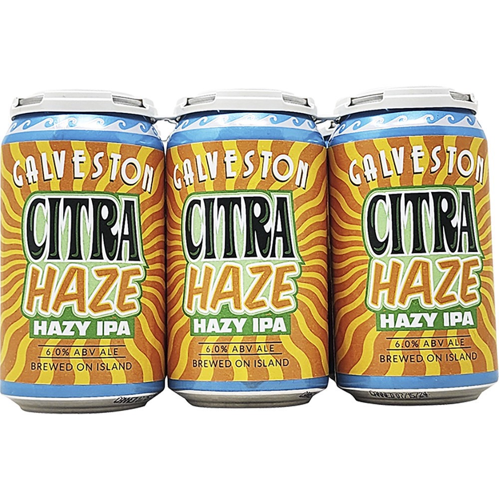 slide 1 of 1, Galveston Island Citra Haze Ipa - Cans, 12 oz