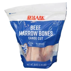Skylark Canoe Cut Beef Marrow Bones 36 oz