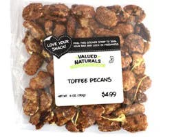 Valued Naturals Toffee Pecans - 6 Oz.