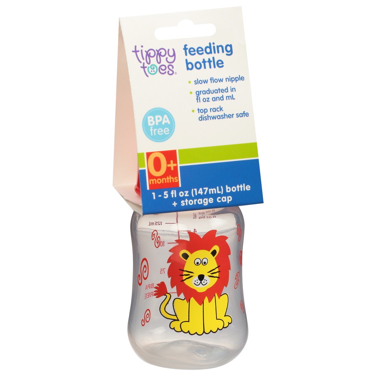 slide 6 of 10, Tippy Toes 5 Fluid Ounce Feeding Bottle 1 ea, 1 ct