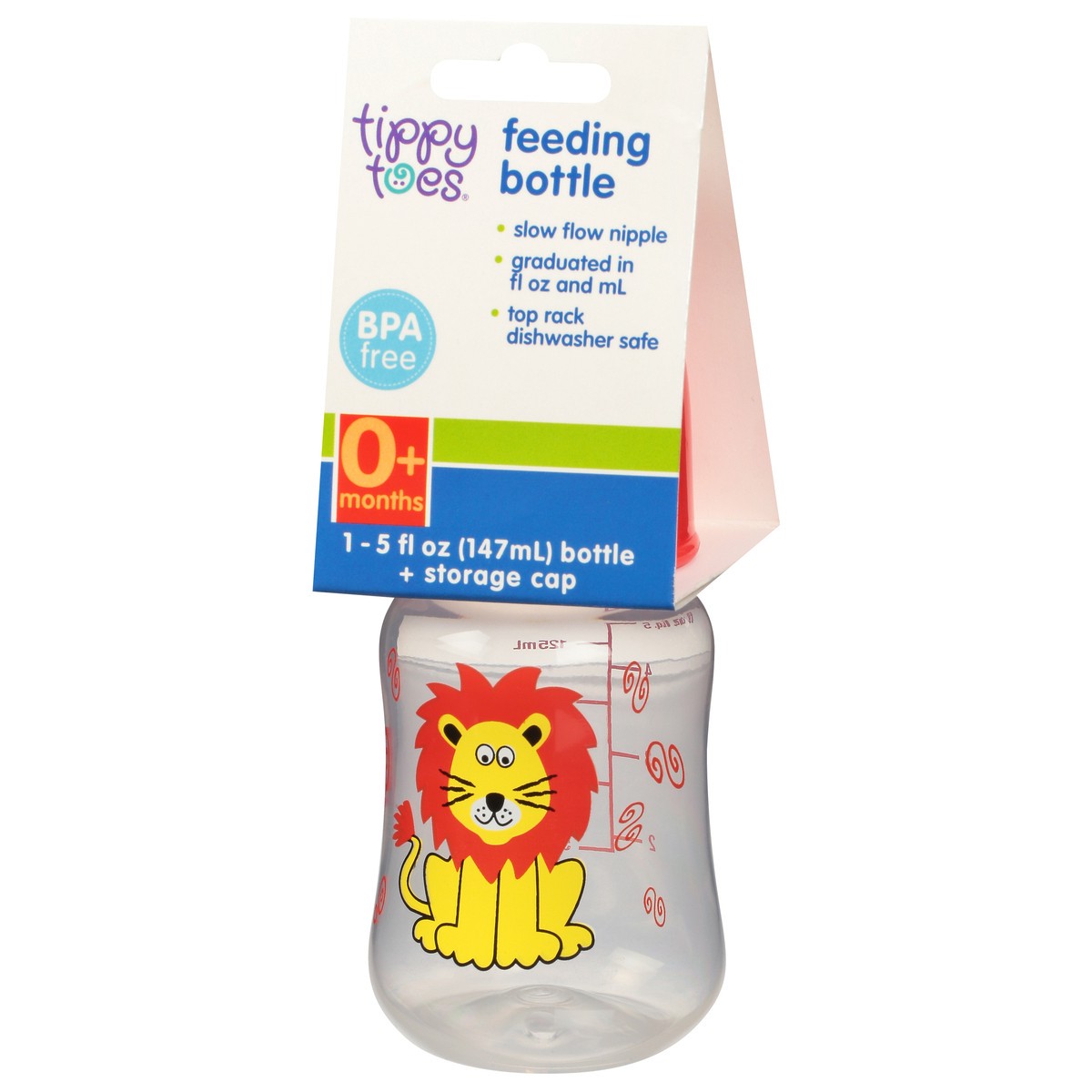 slide 8 of 10, Tippy Toes 5 Fluid Ounce Feeding Bottle 1 ea, 1 ct