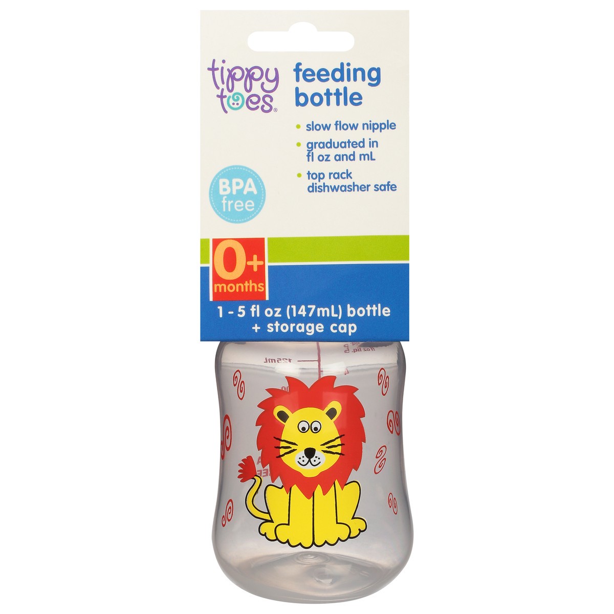 slide 4 of 10, Tippy Toes 5 Fluid Ounce Feeding Bottle 1 ea, 1 ct