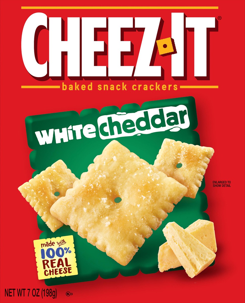 slide 5 of 8, Cheez-It White Cheddar Cheese Crackers, 1 ct
