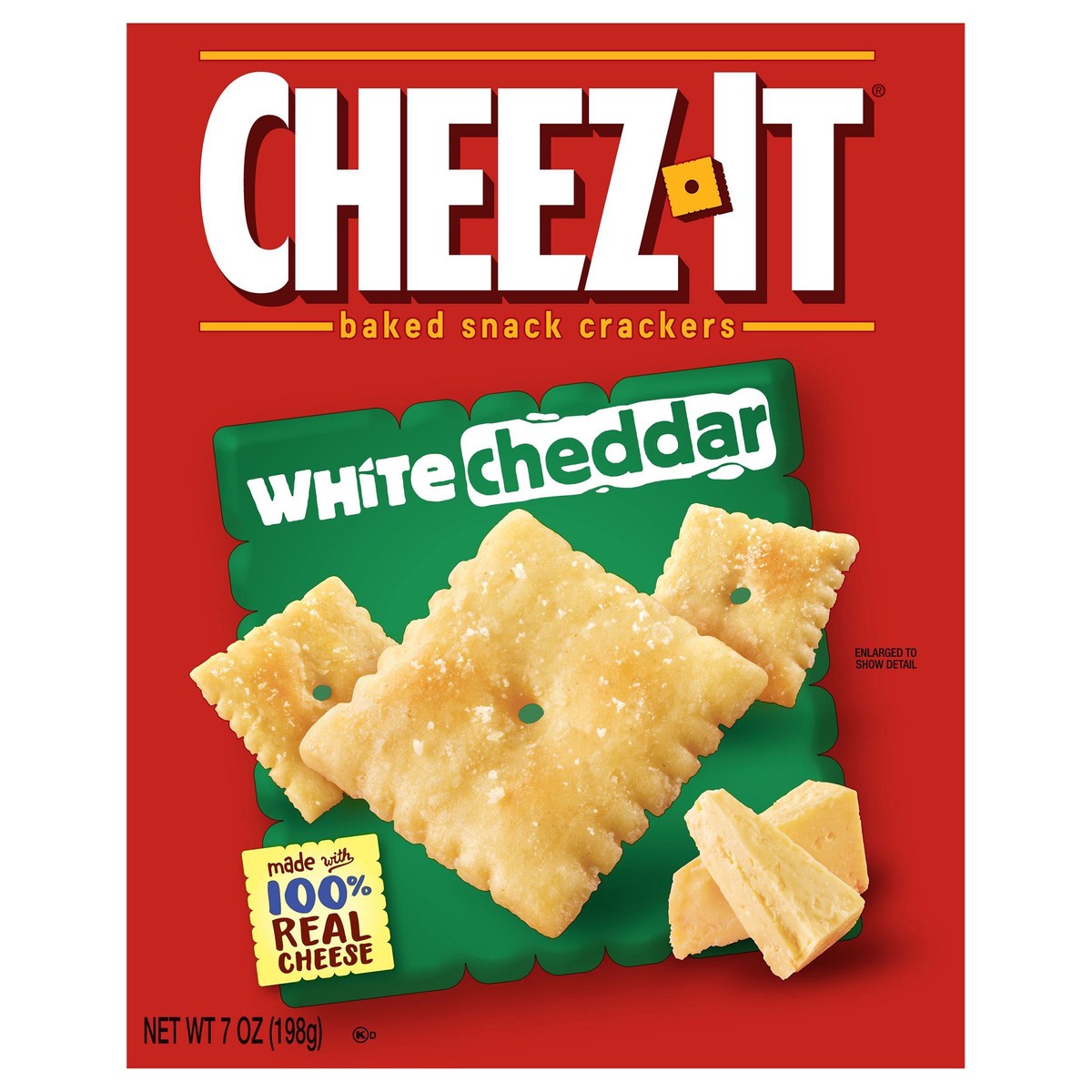 slide 1 of 8, Cheez-It White Cheddar Cheese Crackers, 1 ct