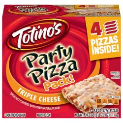 Totino's Triple Cheese Frozen Party Pizza