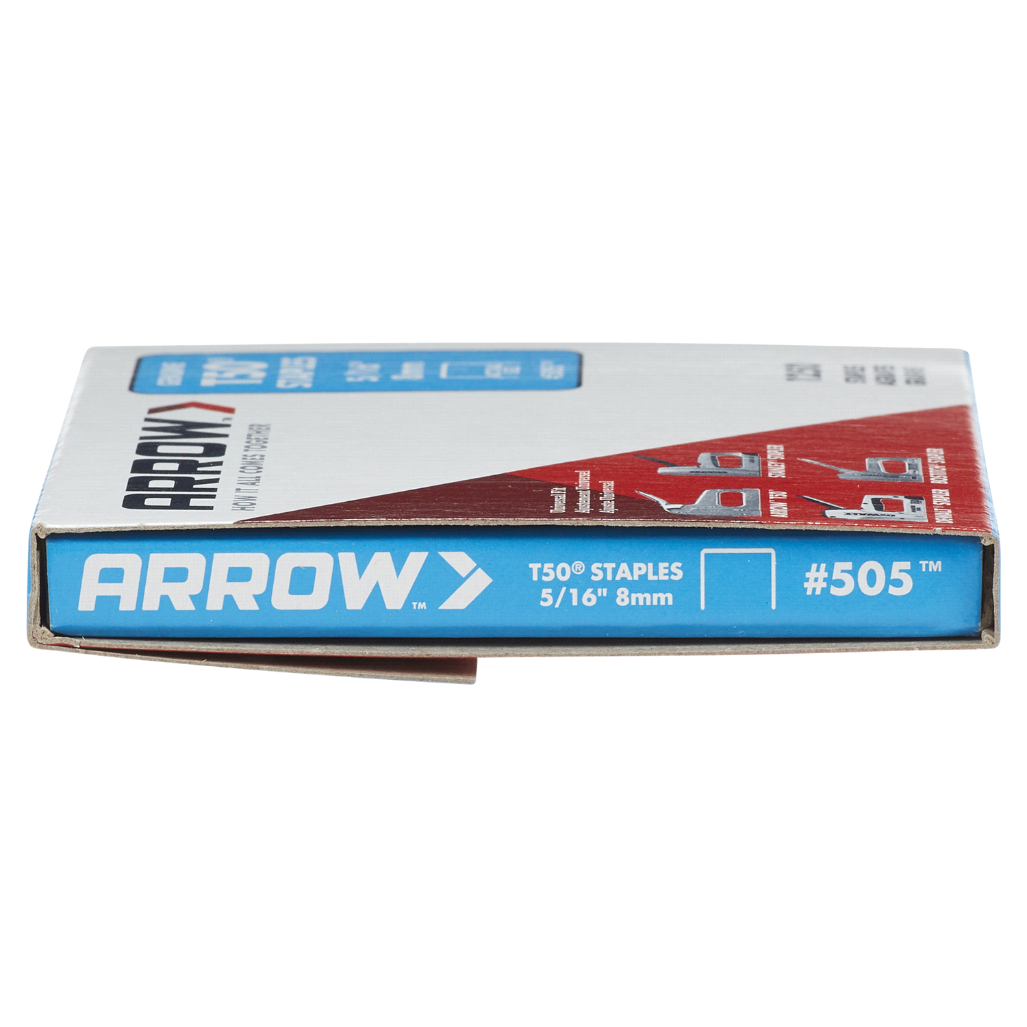 slide 2 of 5, Arrow 505 T50 Staples, 1250 ct