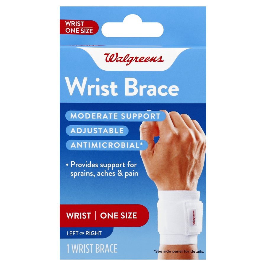 slide 1 of 3, Walgreens Wrist Brace, 1 ct