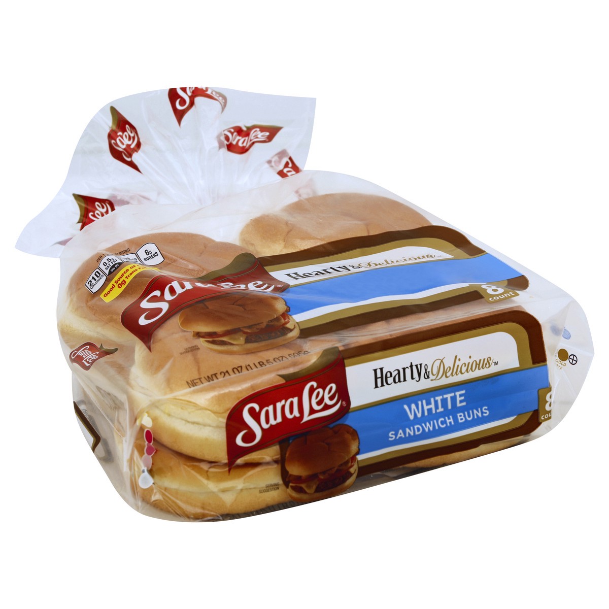 slide 3 of 6, Sara Lee Sandwich Buns 8 ea, 8 ct