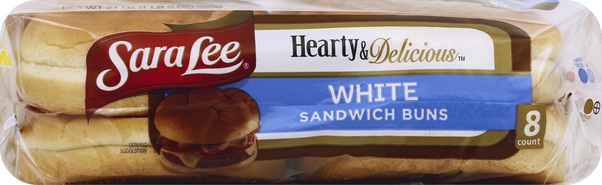 slide 1 of 6, Sara Lee Sandwich Buns 8 ea, 8 ct