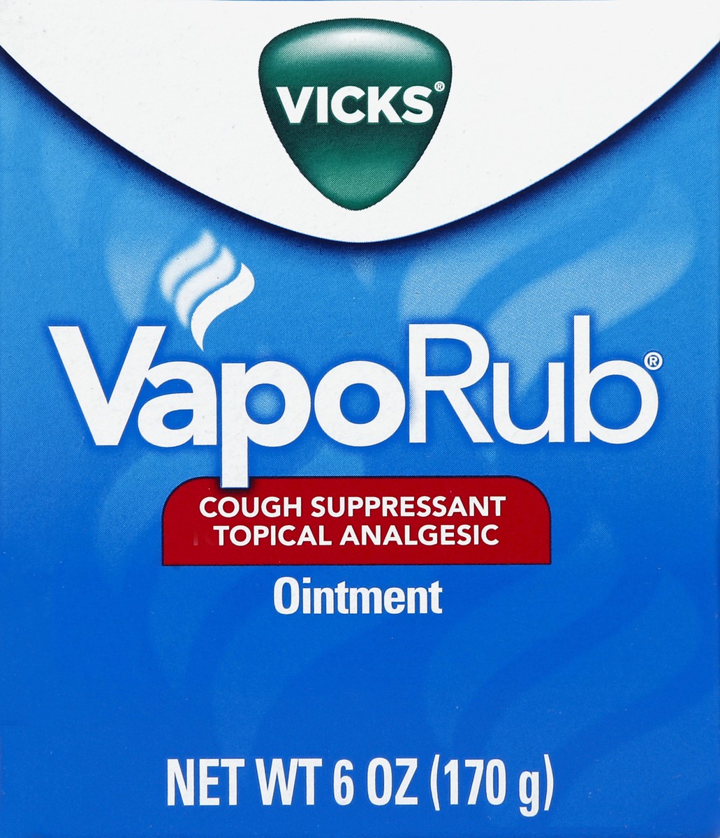 slide 1 of 5, Vicks Cough Suppressant/Topical Analgesic 6 oz, 6 oz