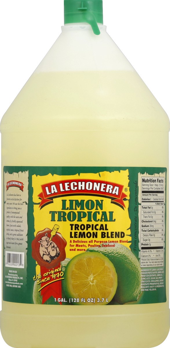 slide 1 of 1, La Lechonera Lemon Blend 128 oz, 1 gal