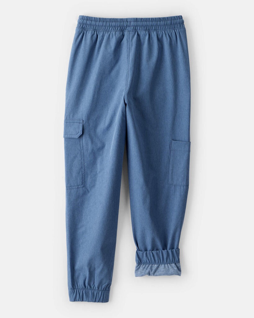 slide 2 of 5, Carter's Carters Boys Active Woven Joggers - Blue Blue 8, 1 ct