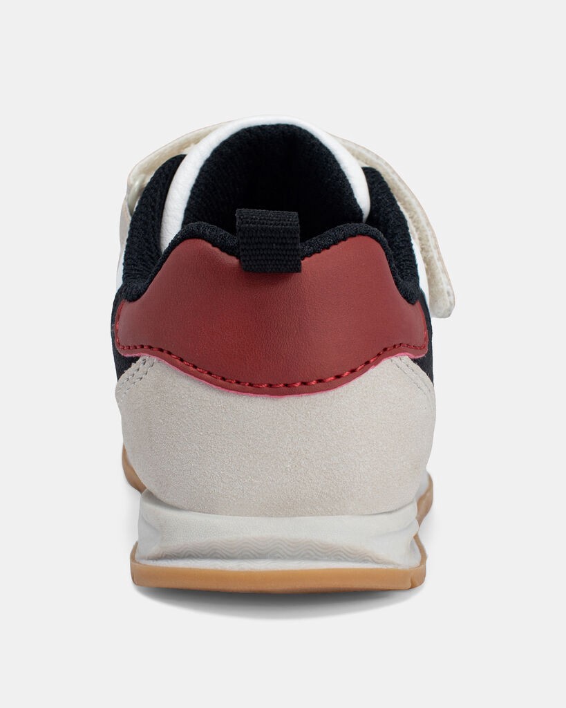 slide 5 of 5, Toddler Casual sneakers - Black/White Black/White 10, 1 ct