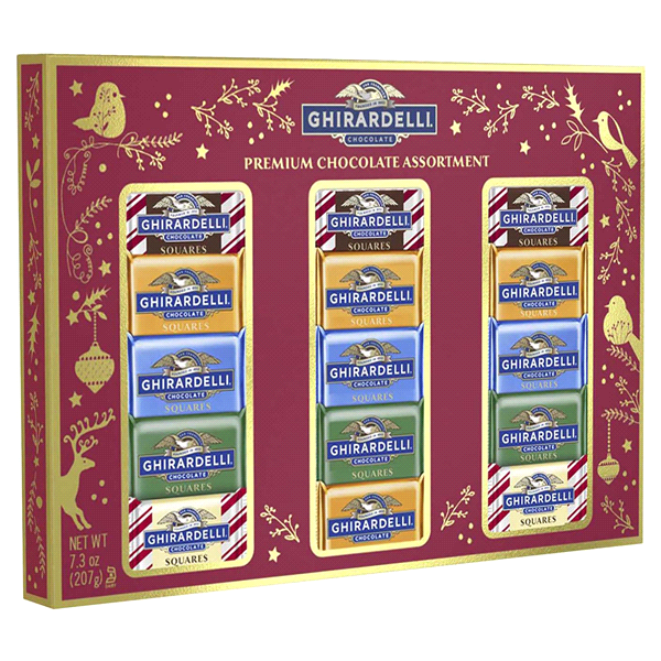 slide 1 of 1, Ghirardelli Holiday Elegant Collection Chocolate Assortment, 7.3 oz