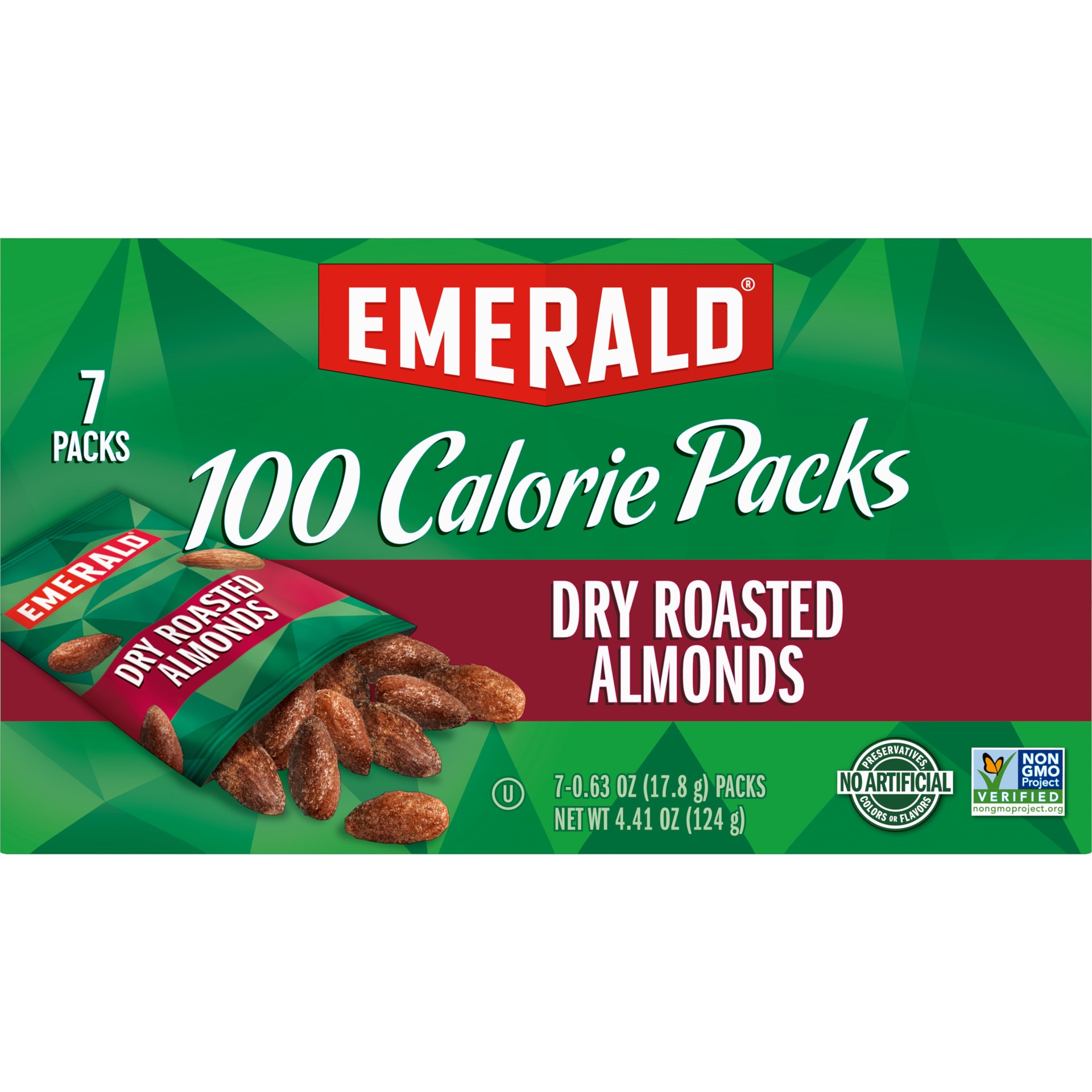 slide 3 of 5, Emerald Dry Roasted Almonds, 