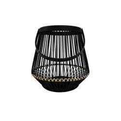 Hd Outdoors Small Wood Lantern - Black