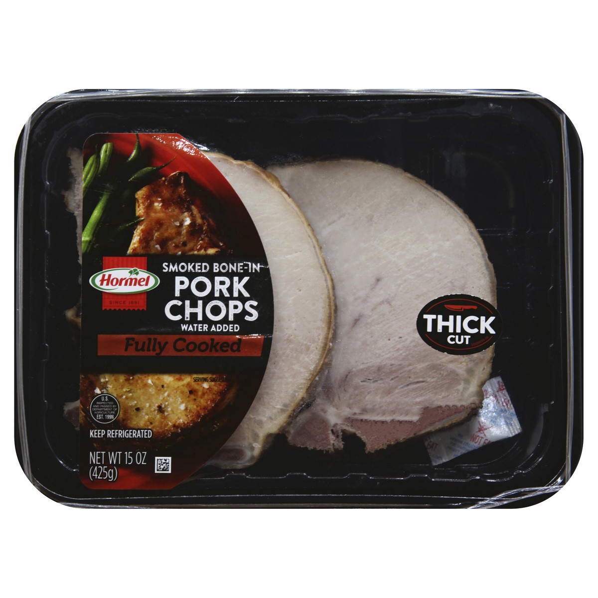 slide 4 of 4, Hormel Pork Chops 15 oz, 15 oz