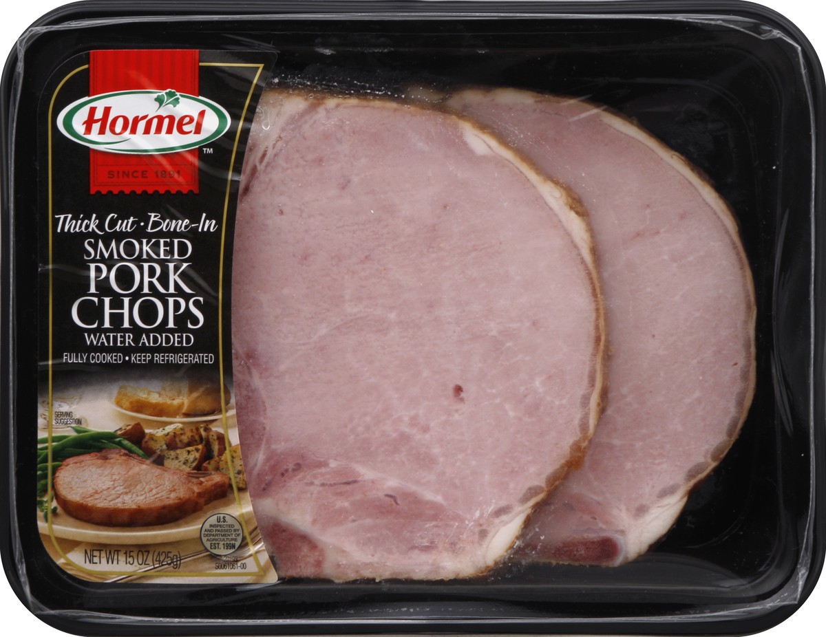 slide 1 of 4, Hormel Pork Chops 15 oz, 15 oz