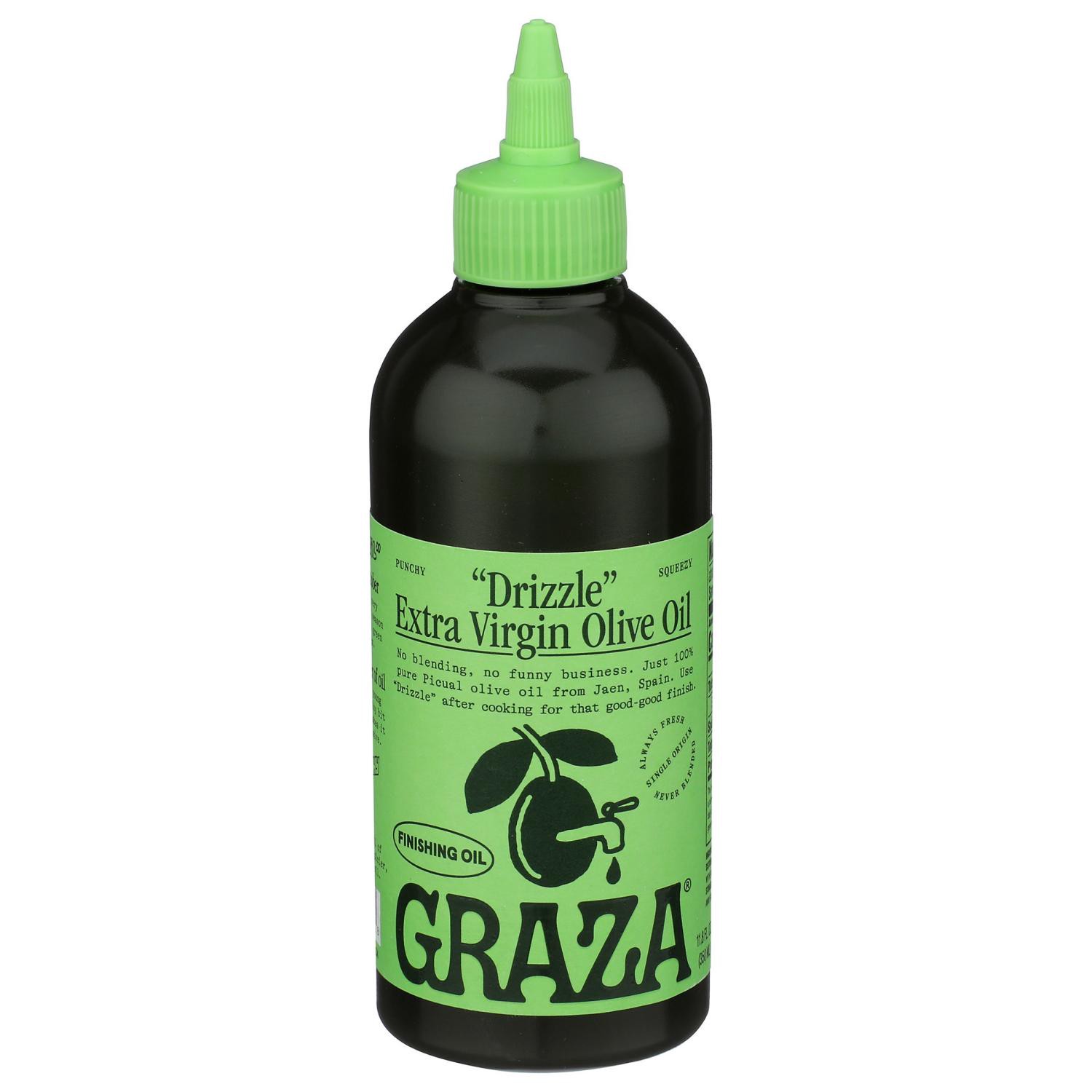 slide 1 of 2, Graza Extra Virgin Olive Oil Drizzle, 11.8 oz