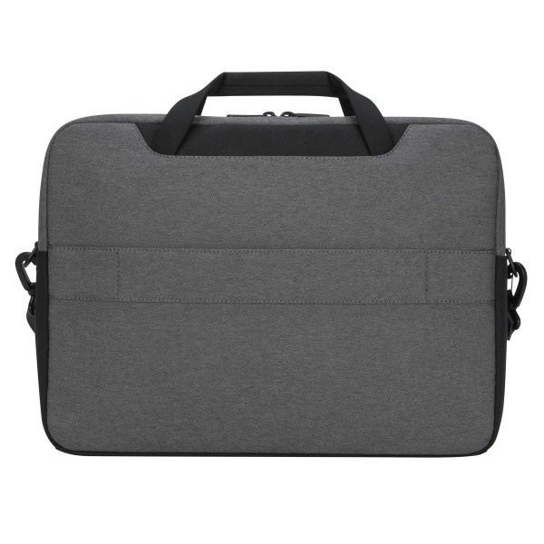 slide 7 of 8, Targus Cypress Ecosmart Briefcase With 15.6'' Laptop Pocket, Light Gray, 1 ct
