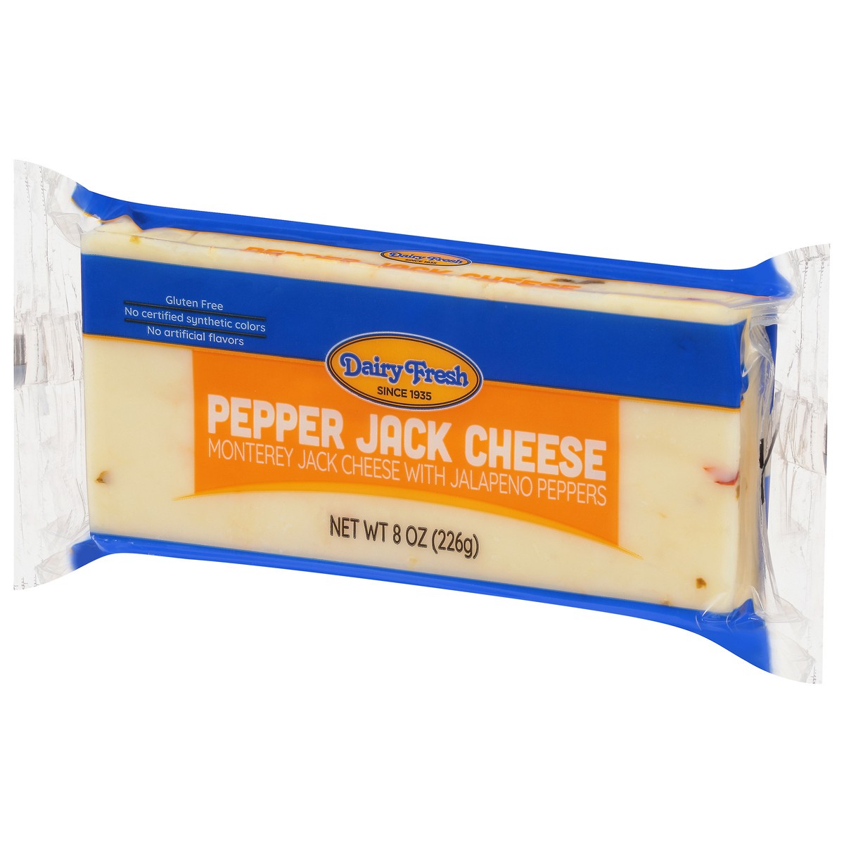slide 9 of 13, Dairy Fresh Pepper Jack Chse Bar, 1 ct
