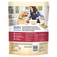 slide 5 of 5, Milo's Kitchen Chicken and Apple Sausage Slice Chewy Dog Treats, 18 oz