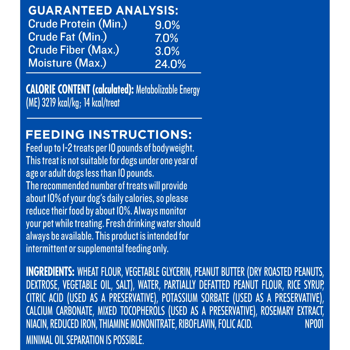 slide 2 of 4, Milk-Bone Peanut Buttery Bites Soft Dog Treats With Jif Peanut Butter, 4.5-Oz. Bag, 4.5 oz