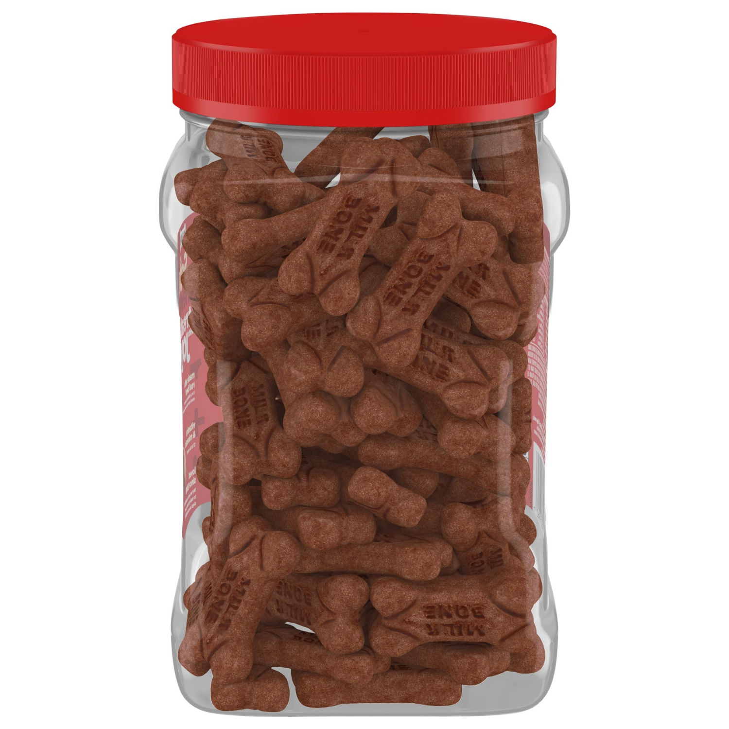 slide 4 of 8, Milk-Bone Soft and Chewy Dog Treats, Beef & Filet Mignon Recipe With Chuck Roast, 25oz Container, 25 oz