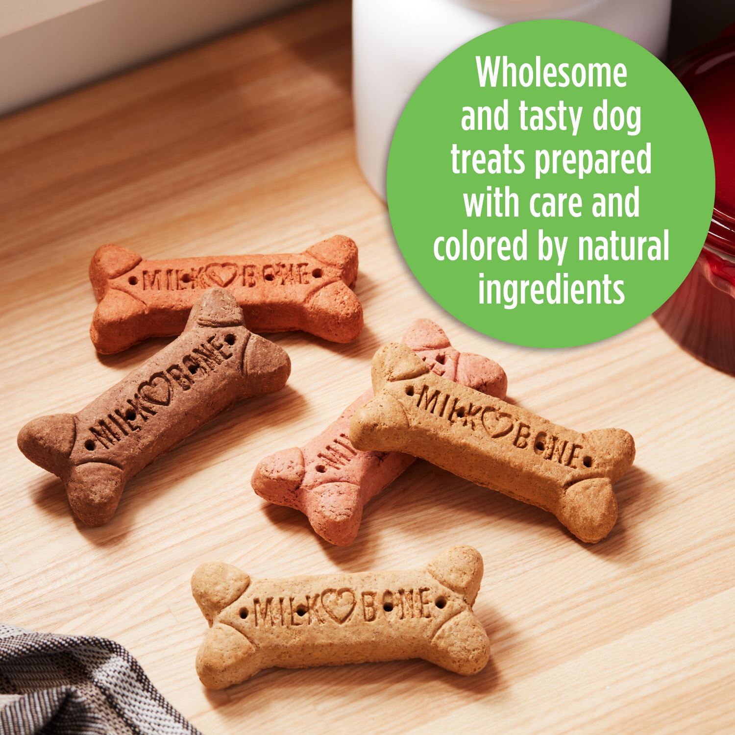 slide 5 of 7, Milk-Bone Flavor Snacks Dog Biscuits for Large-sized Dogs, 60-Ounce, 60 oz