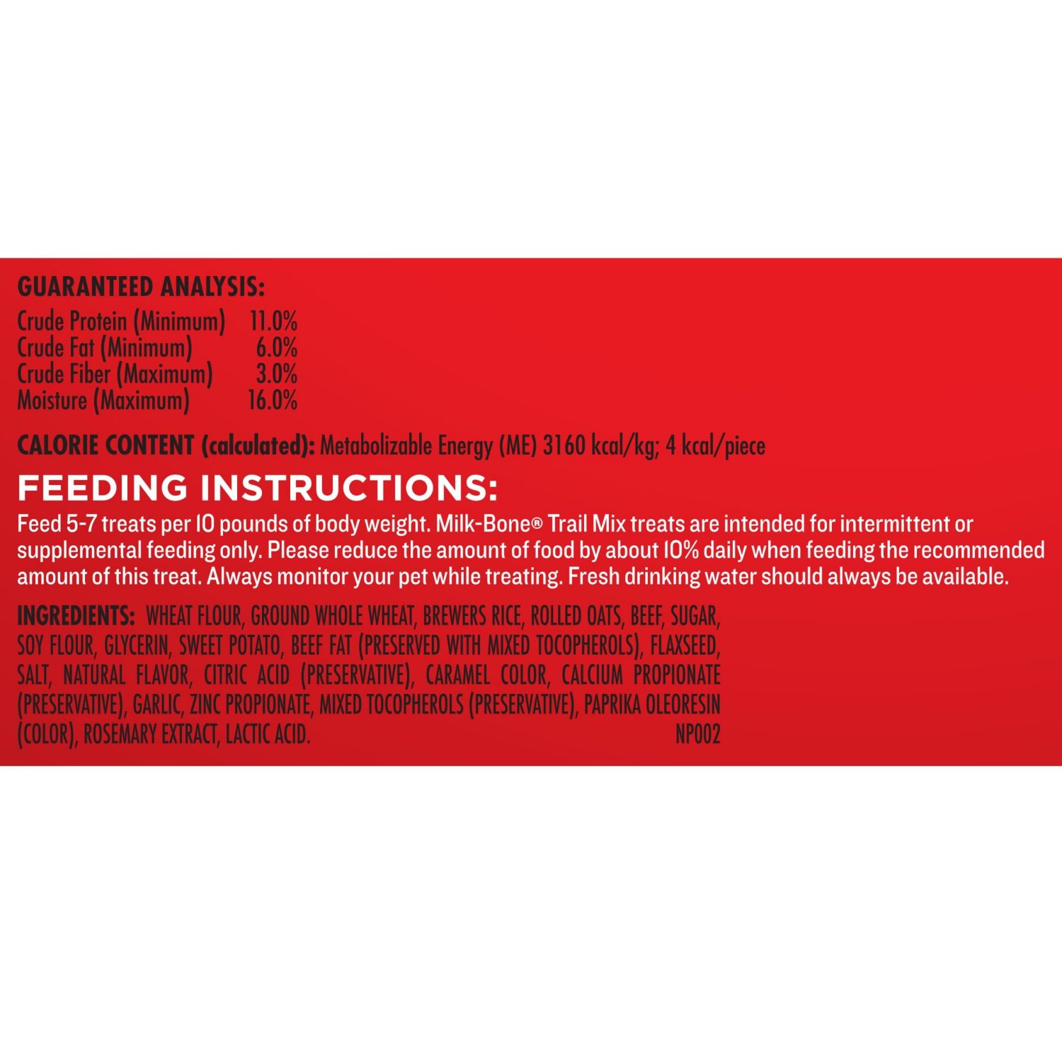 slide 7 of 7, Milk-Bone Trail Mix with Real Beef & Sweet Potato Dog Snacks, 20 oz