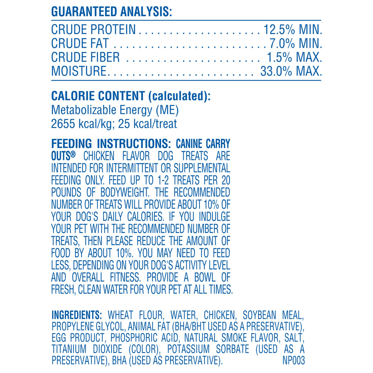 slide 4 of 4, Canine Carry Outs Chicken Flavor Dog Treats, 4.5 oz