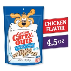 Canine Carry Outs Chicken Flavor Dog Treats