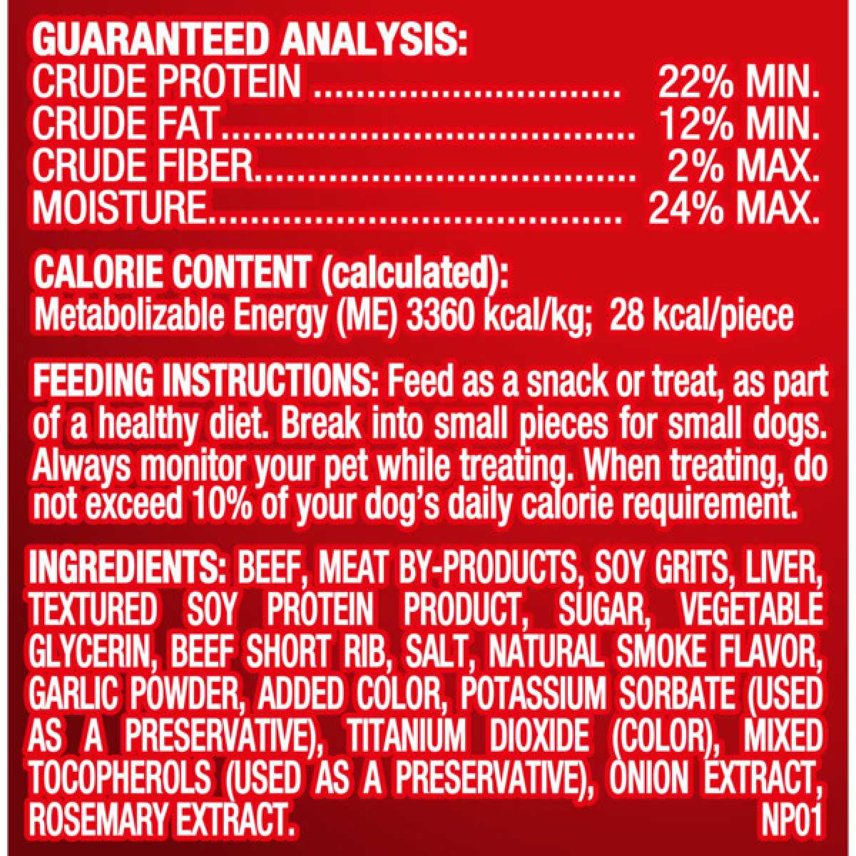 slide 3 of 8, Pup-Peroni Rounds Dog Treats With Beef Short Rib, 20.5 oz. Bag, 20.5 oz
