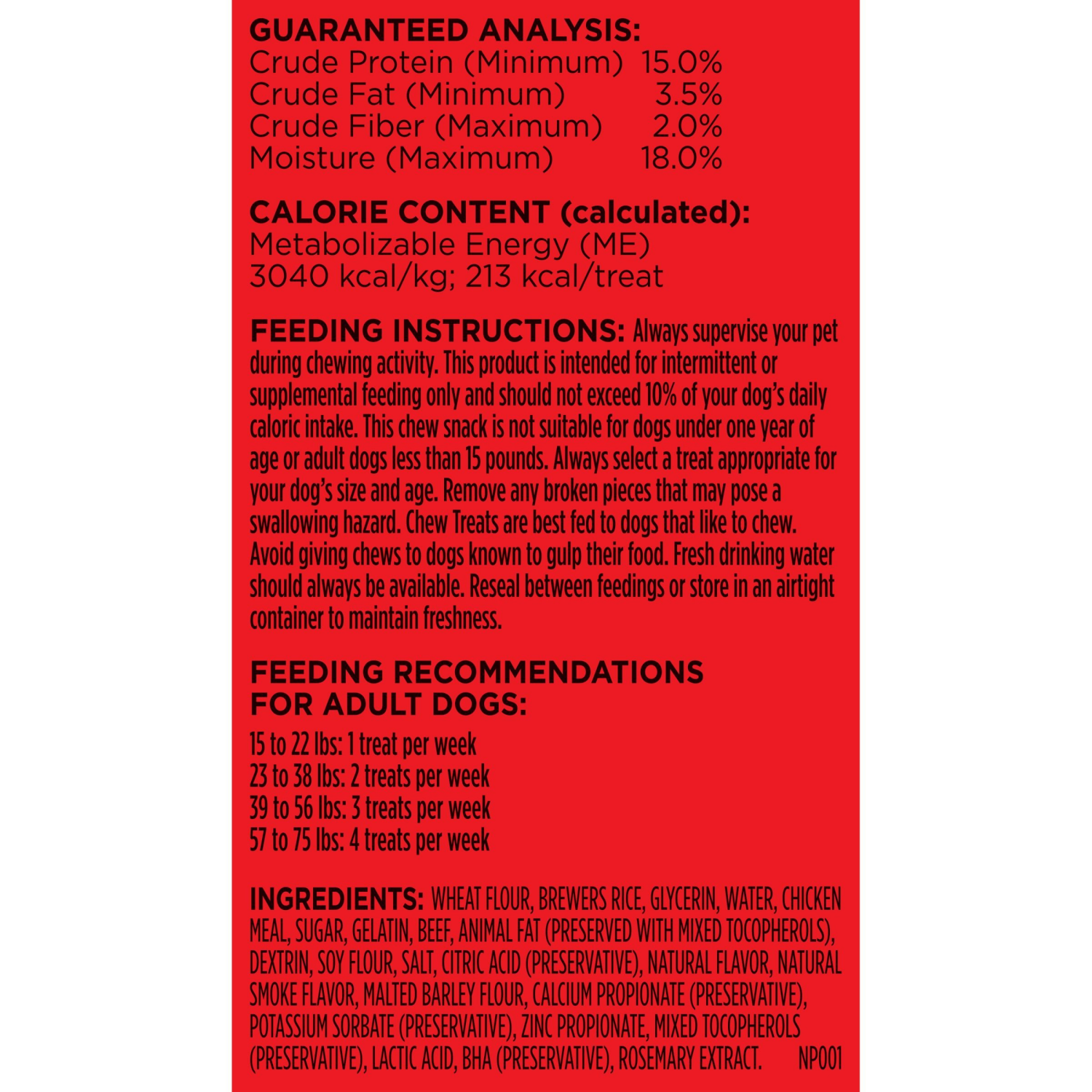 slide 6 of 6, Milk-Bone Comfort Chews, Dog Chews with Unique Chewy Texture and Real Beef, 22.2 Oz. Bag of 9 Chews, 9 ct