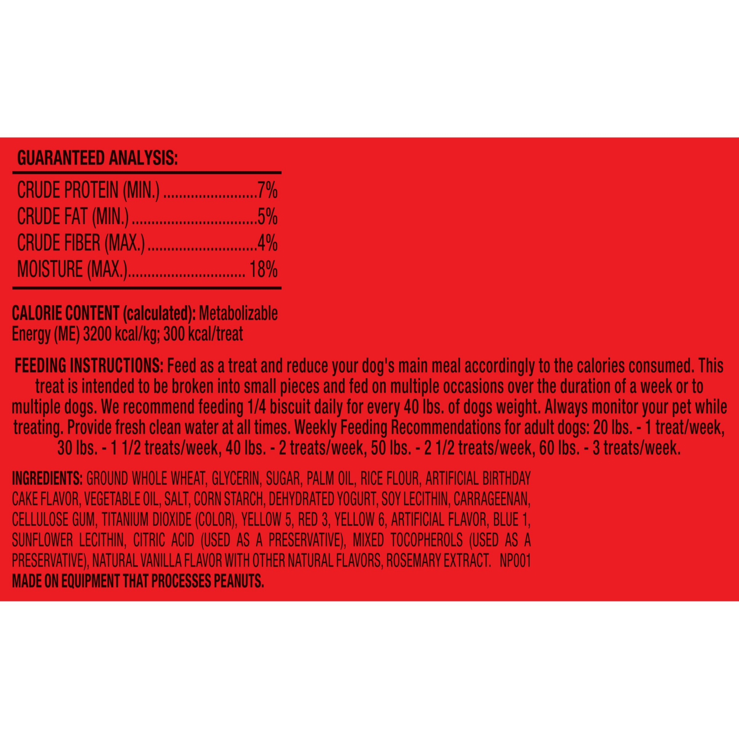 slide 5 of 6, Milk-Bone Celebrate! Biscuit Birthday Cake Flavored Dog Treats 2.9 oz, 2.9 oz