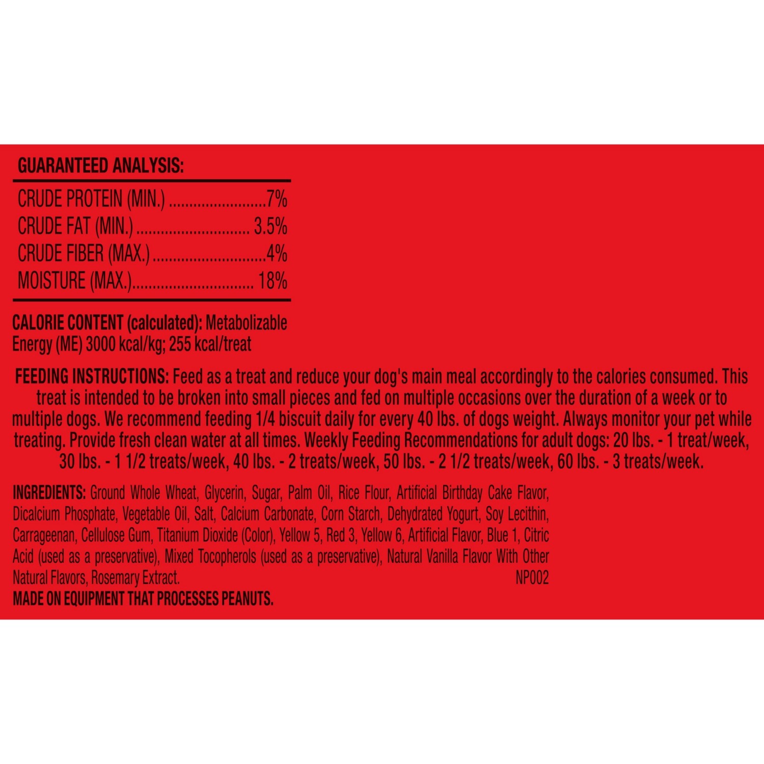 slide 6 of 6, Milk-Bone Celebrate! Biscuit Birthday Cake Flavored Dog Treats 2.9 oz, 2.9 oz