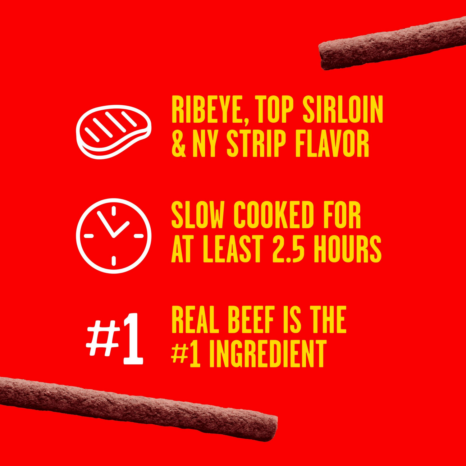 slide 4 of 8, Pup-Peroni Ribeye, 35 oz