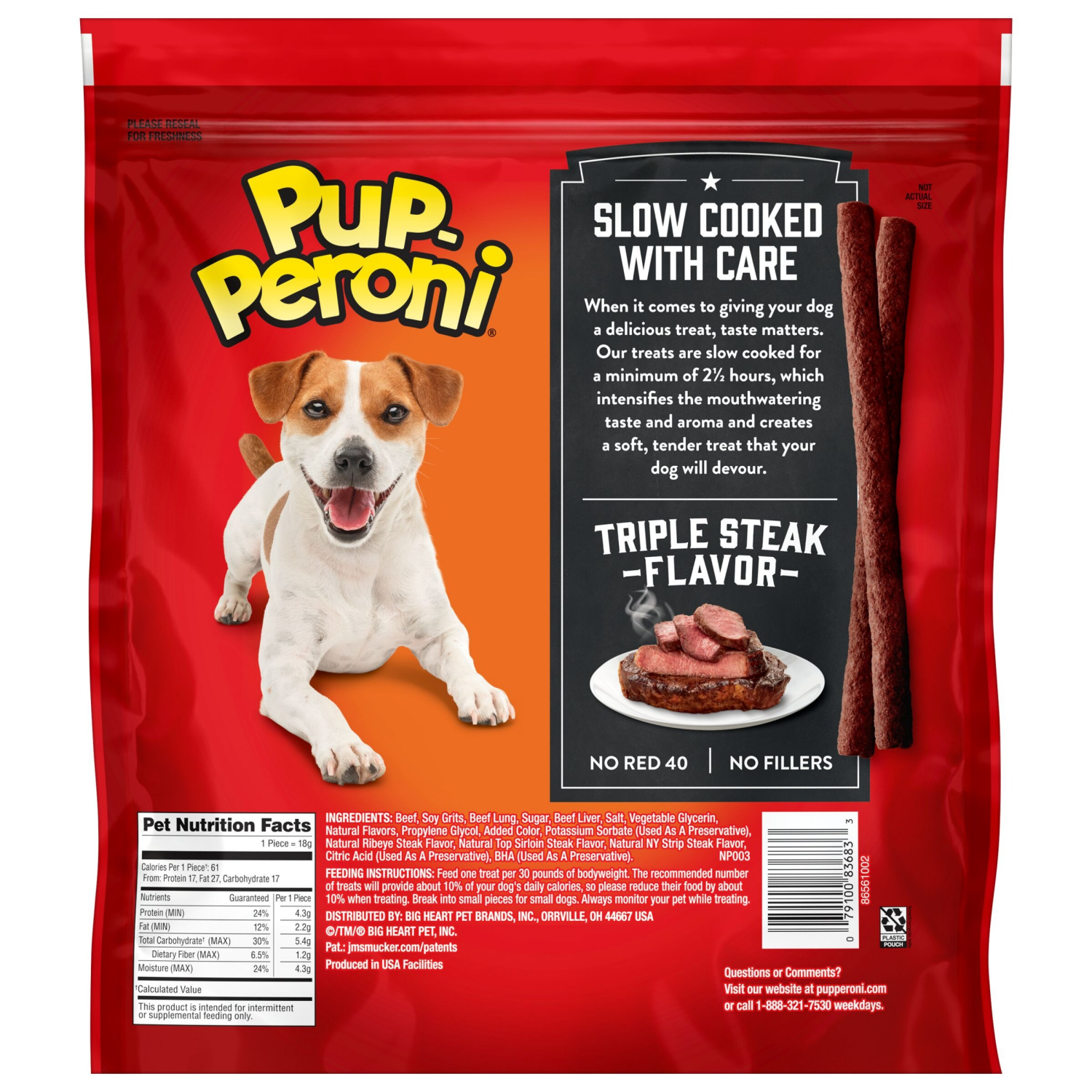 slide 6 of 8, Pup-Peroni Ribeye, 35 oz