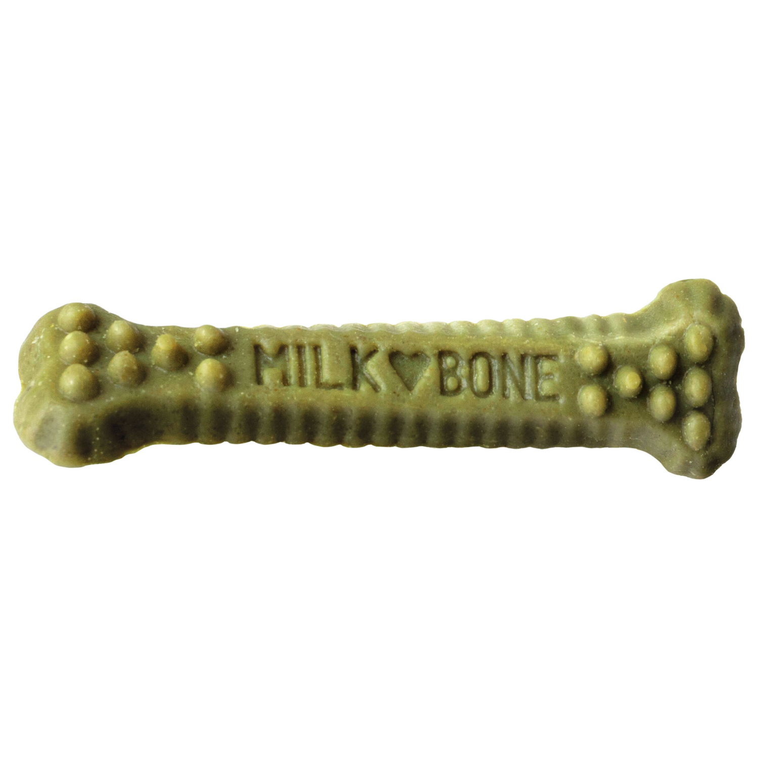 slide 5 of 7, Milk-Bone Brushing Chews Daily Dental Dog Treats, Large, 24.2 Oz. Bag, 18 Bones Per Bag, 18 ct