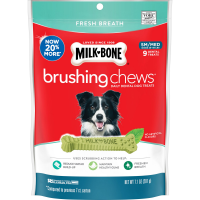 slide 9 of 13, Milk-Bone Sm/Med Fresh Breath Brushing Chews 9Ct, 7.1 oz