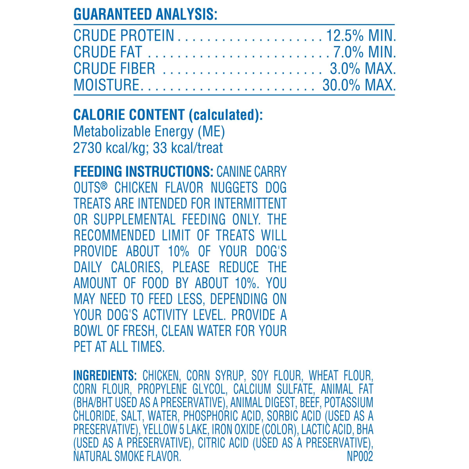 slide 5 of 5, Canine Carry Outs Chicken Flavor Nuggets Dog Snacks, 4.5 oz., 4.5 oz