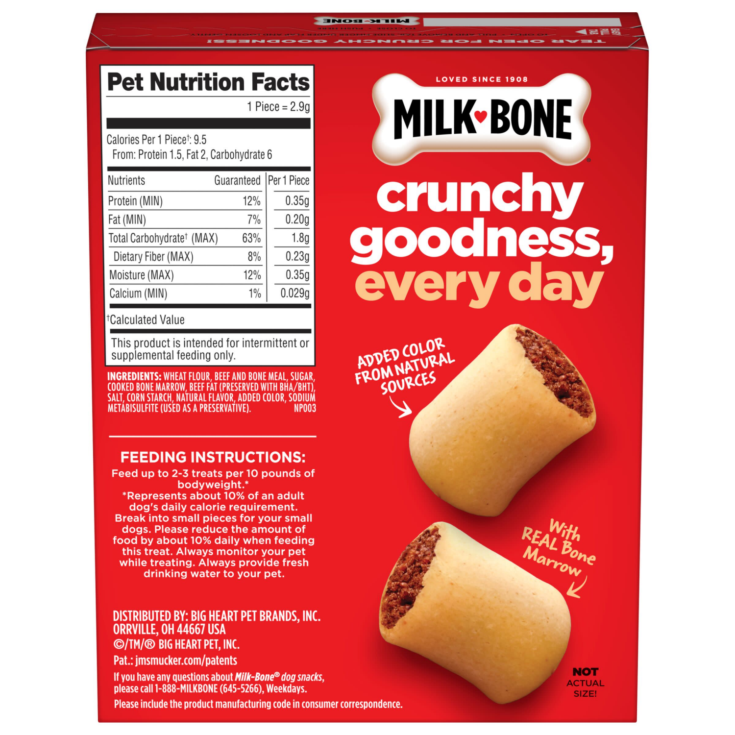 slide 4 of 7, Milk-Bone MaroSnacks Small Dog Treats With Bone Marrow, 10 Ounces, 10 oz