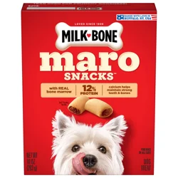 Milk-Bone MaroSnacks Small Dog Treats With Bone Marrow, 10 Ounces