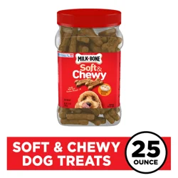 Milk-Bone Soft and Chewy Dog Treats, Chicken Recipe With Chicken Breast, 25oz Bag