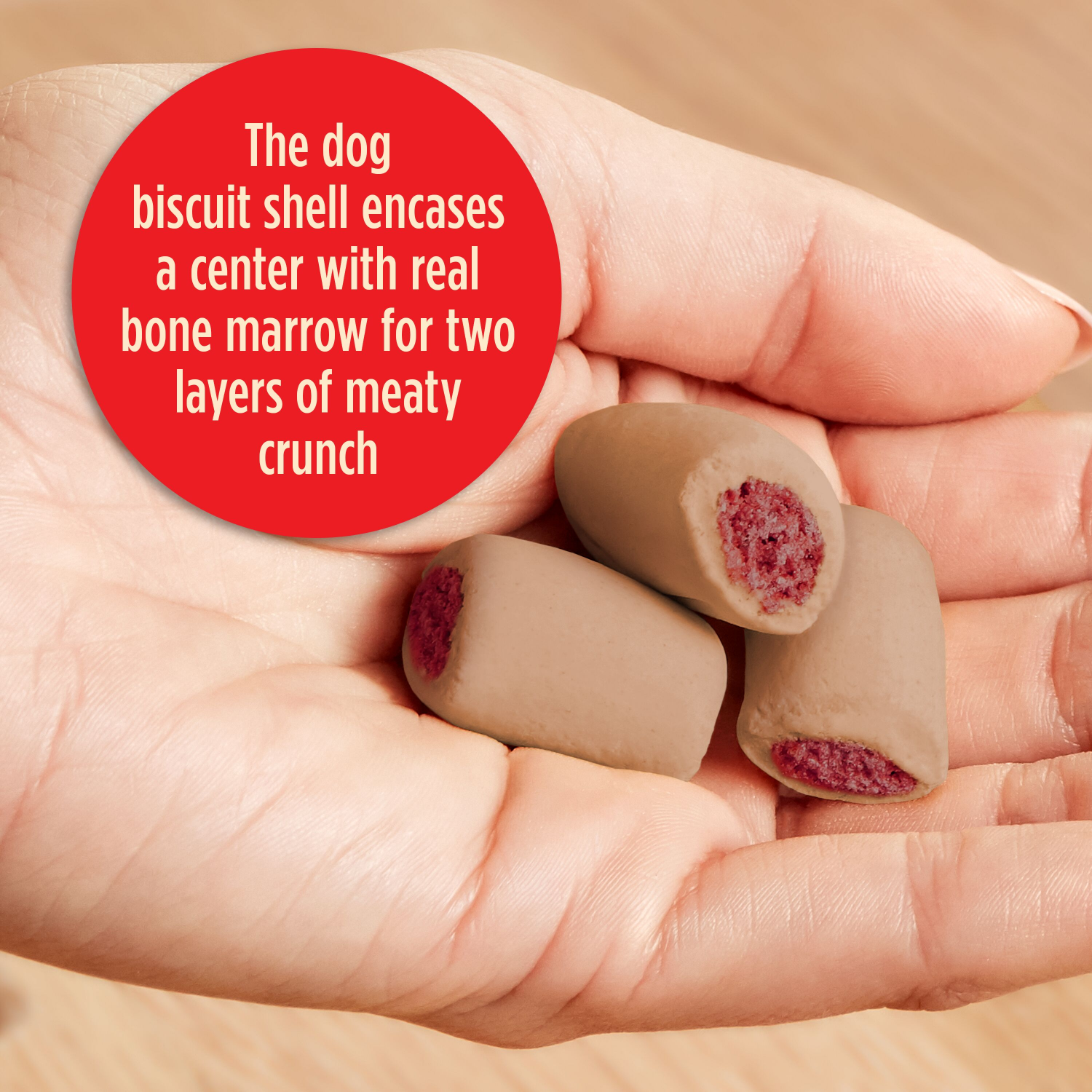slide 3 of 5, Milk-Bone MaroSnacks Bacon Flavor Small Dog Treats With Bone Marrow, 40 Ounces, 40 oz