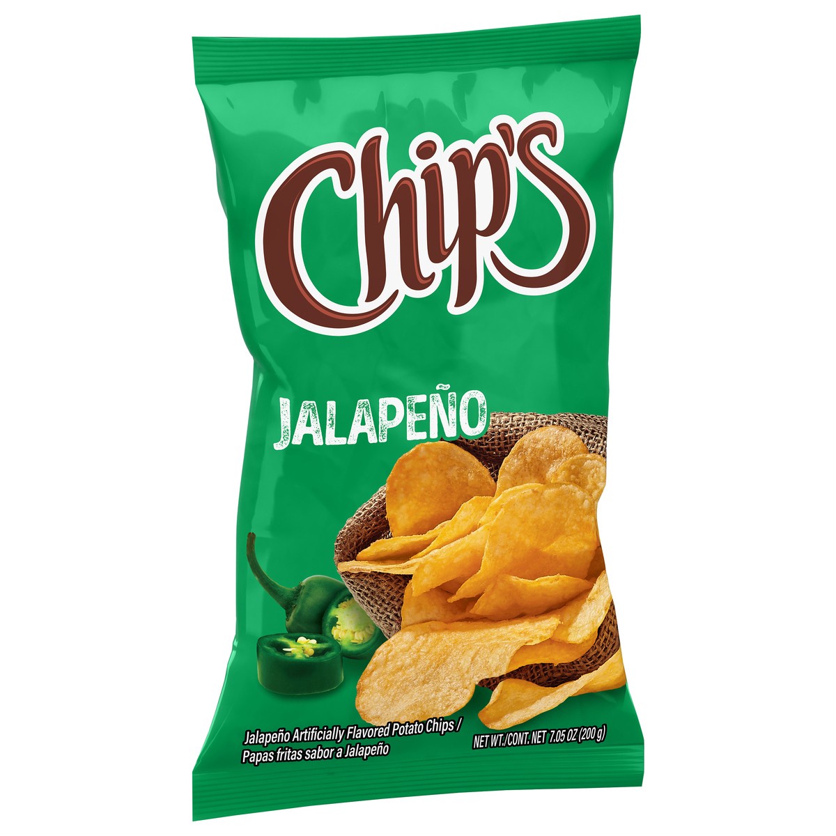 slide 3 of 4, Chip's Jalapeno Potato Chips 7.05 oz, 7.05 oz