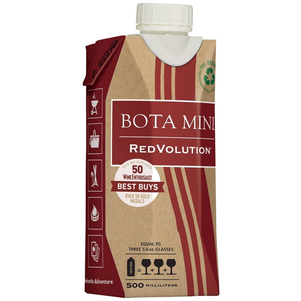 slide 2 of 2, Bota Box Tetra RedVolution, 500 ml