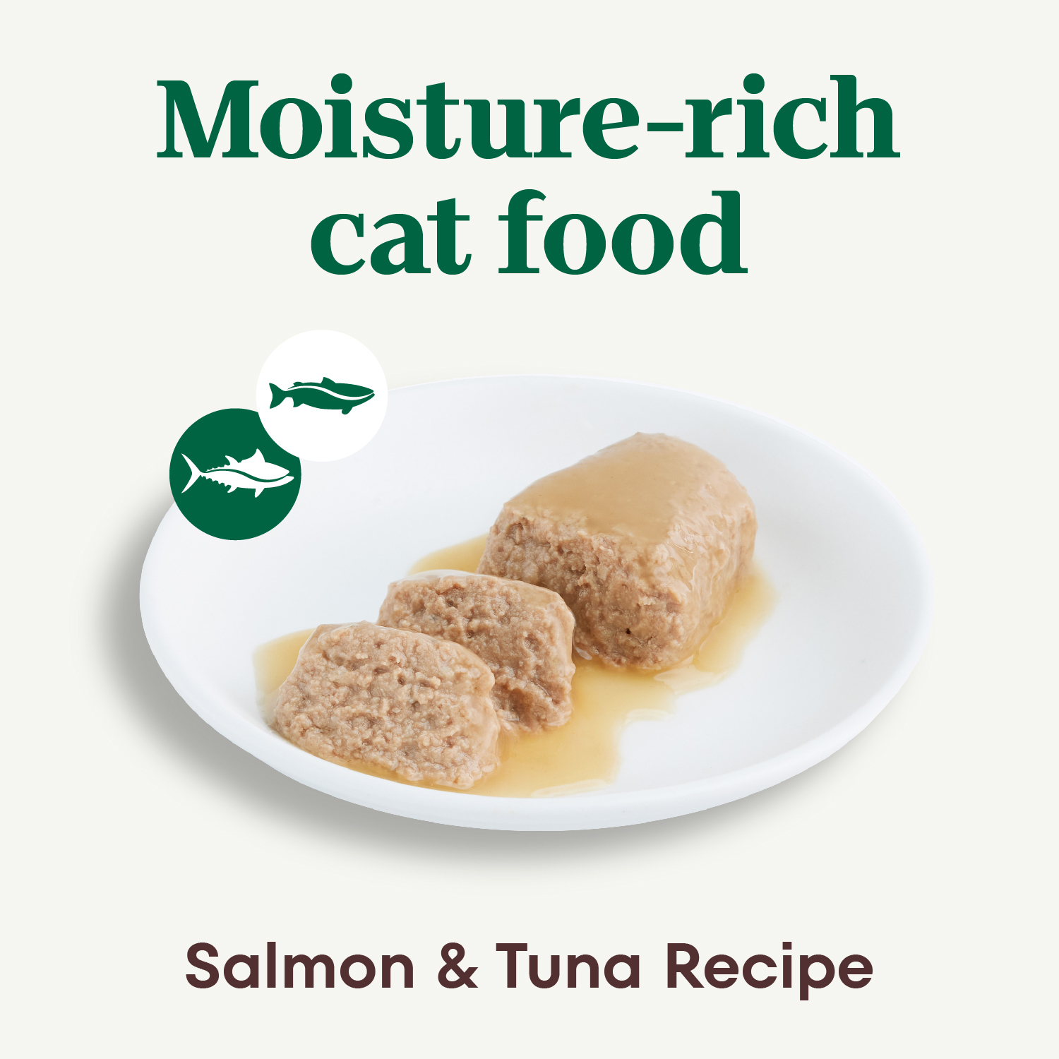 slide 6 of 8, Nutro Grain Free Natural Wet Cat Food Pate Salmon and Tuna Recipe Perfect Portions Twin-Pack Tray, 2.64 oz
