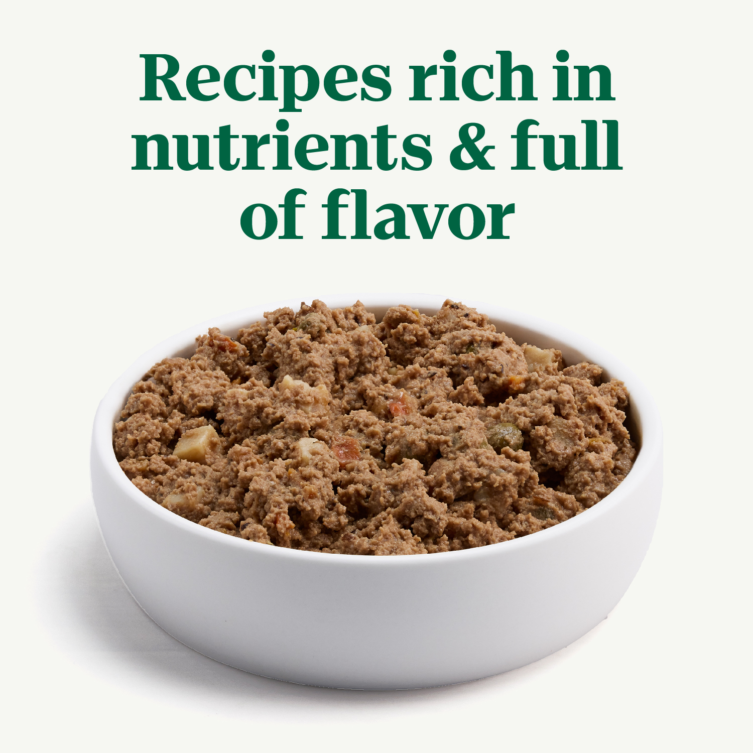 slide 6 of 8, Nutro Premium Loaf Slow Cooked Chicken, Potato Carrot & Pea Recipe Dog Food 12.5 oz, 12.5 oz